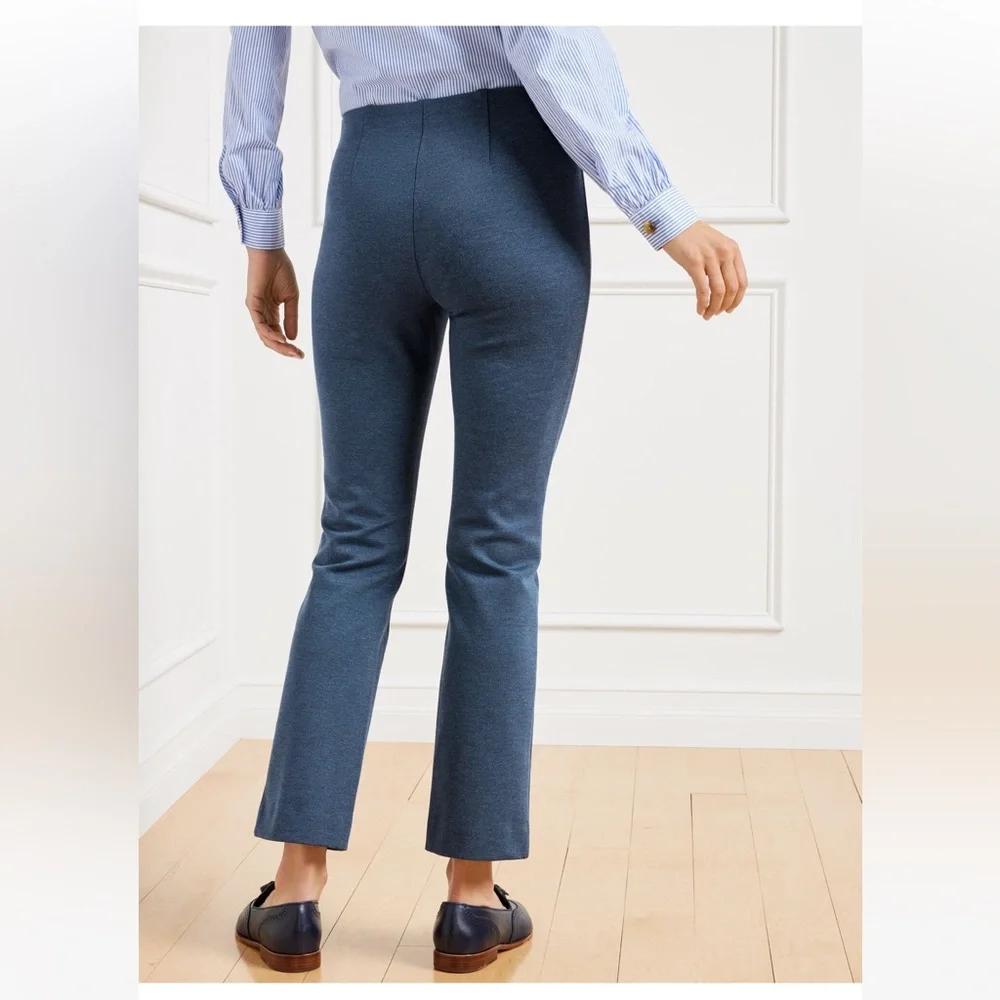 Talbots Montauk pant, denim Heather, misses 8, nwt - Picture 2 of 16